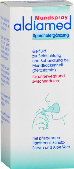 Image du produit Aldiamed Spray buccal Gelfluid Complément salivaire en cas de sécheresse buccale, solution de 50 ml (1 x, 50 ml)
