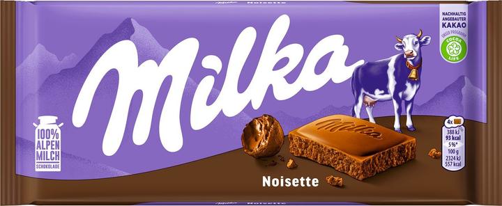 Image du produit Milka Chocolat Noisette (110 g)
