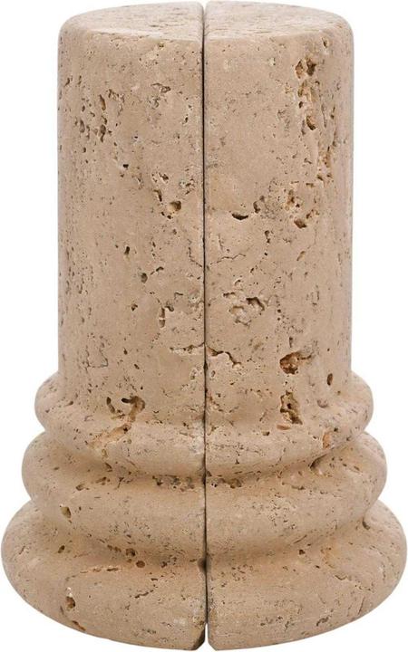 Produktbild Hestia Buchstütze Travertin (2erPack) (6 x 13 x 18 cm)