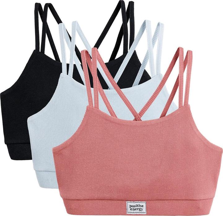 La Redoute Collections 3er-Pack Baumwoll-Bustiers (3er Pack)