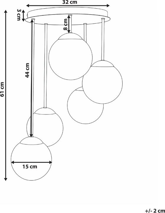 Produktbild Beliani Riana (E14)
