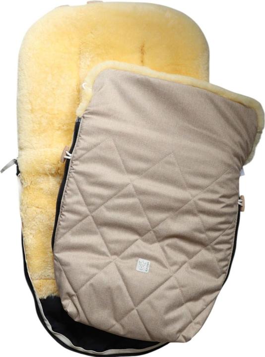 Actual product image Kaiser Baby Kaiser Lammfell Fusssack Coosy, ginger