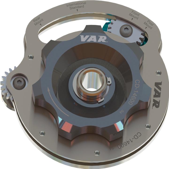 Productafbeelding VAR Freesgereedschap voor IS, Postmount en Shimano Flat Mount CD-14600