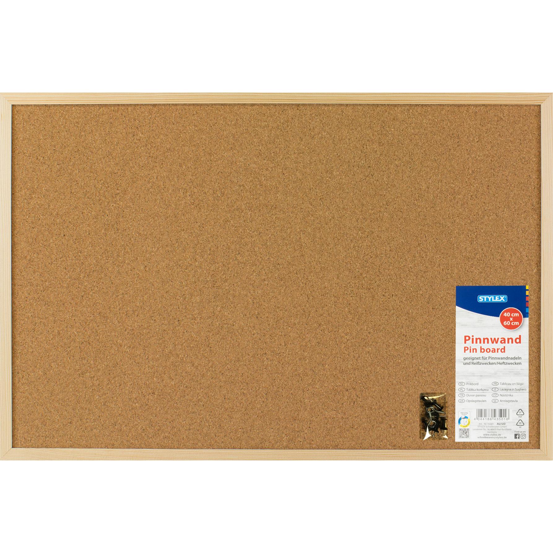 Stylex Pinnwand (Pinnwand, 60 x 40 cm) (43501)