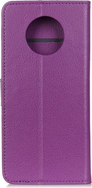 Actual product image MU Classic Litchi Leather Bookcover Series (OnePlus 7T)