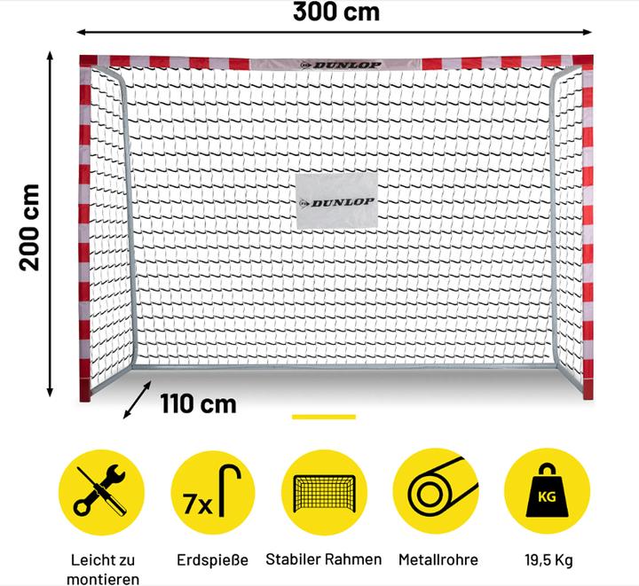 Actual product image Dunlop Soccer goal