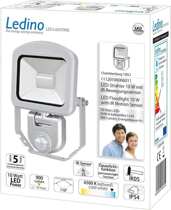 Produktbild Ledino LED-Strahler m. Sensor (900 lm, IP54)