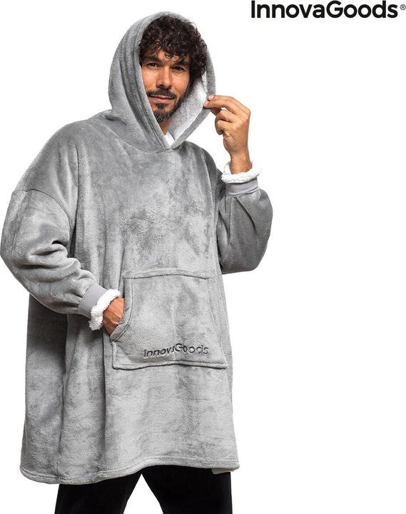 Actual product image InnovaGoods Swug hooded blanket (One size)