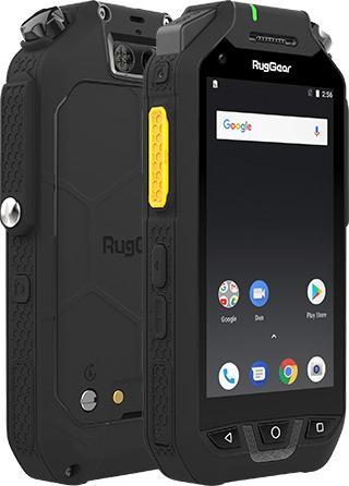Actual product image Rug Gear RG725 (32 GB, Black, 4", Dual SIM, 4G)