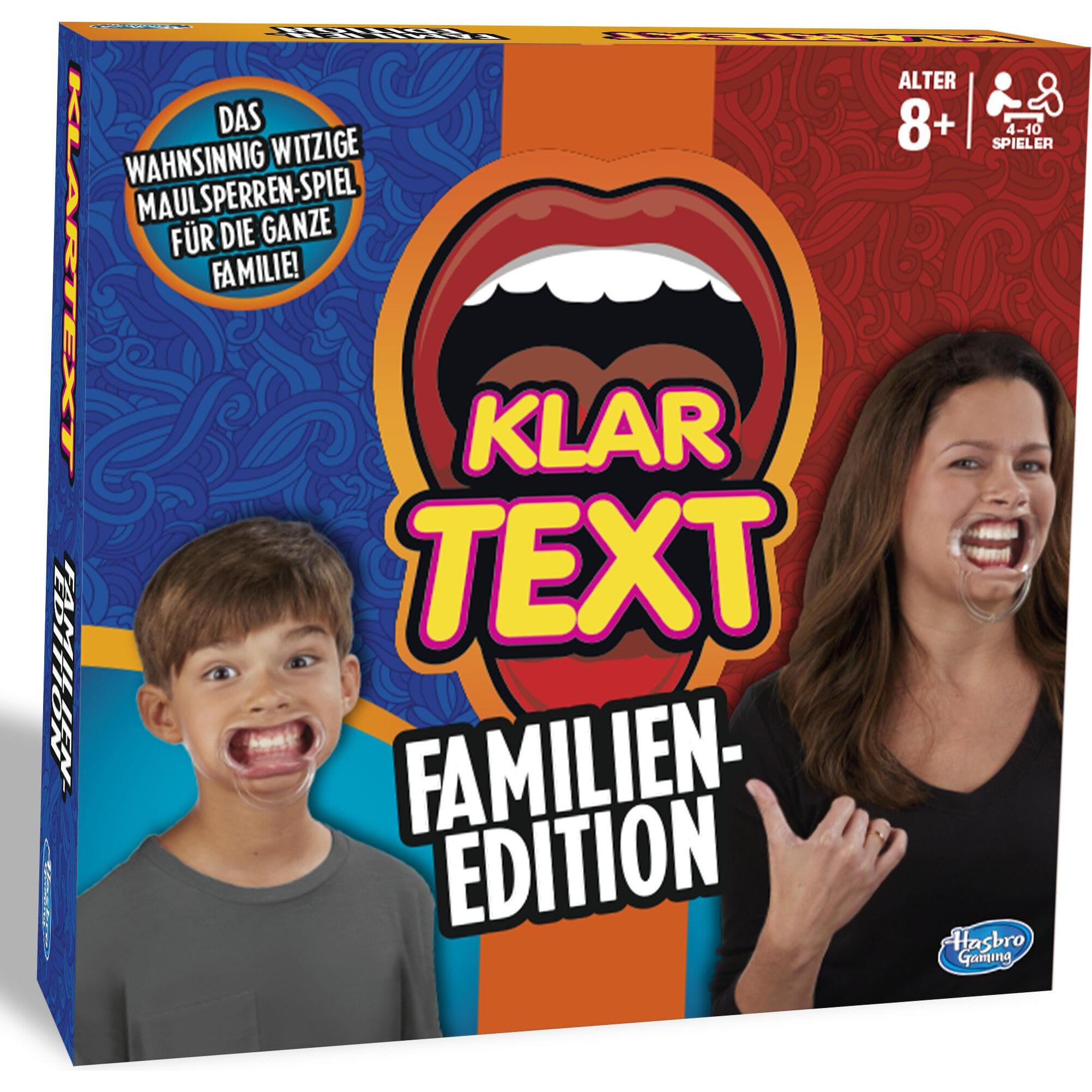 Hasbro Gaming Klartext Familienedition (Deutsch)