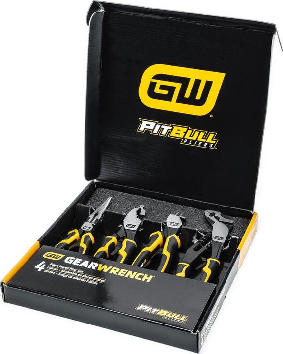 Gear Wrench Pitbull Zangensatz, 4-tlg.