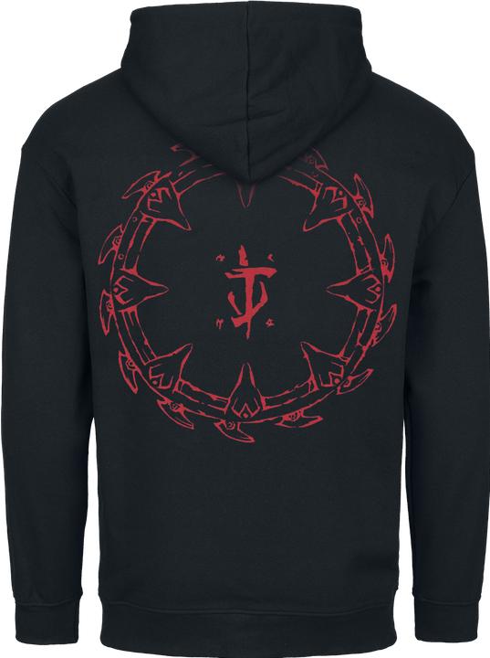 Actual product image Difuzed Doom Hoodie Doom Zipper Symbol Grösse S (S)