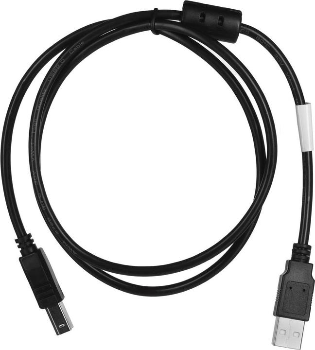 Image du produit Lanberg CA-USBA-11CC-0010-BK Câble USB USB 2.0 USB B (1 m, USB 2.0)
