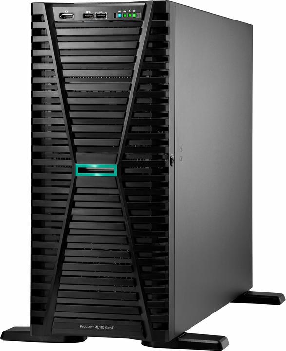 HP E ProLiant ML110 Gen11, 4Y 16 Core, RDIMM 2R 5600 MT/s, 8xSFF, SATA (Server Rack)