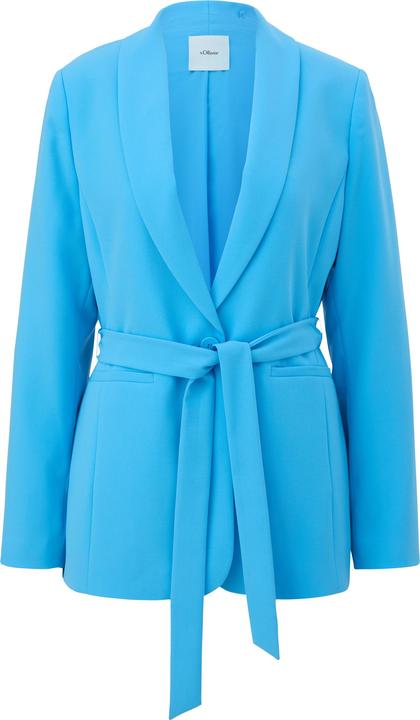 Produktbild s.Oliver Indoor-Blazer Blazer mit Bindegürtel (38)