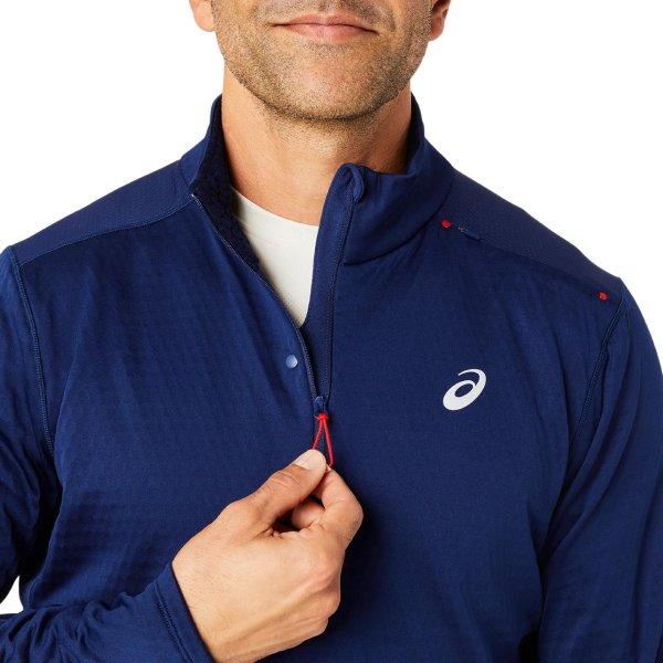 Produktbild ASICS Performance Asics Road Winter 1/2 Zip Langarmshirt Blau Expanse Herren (M)