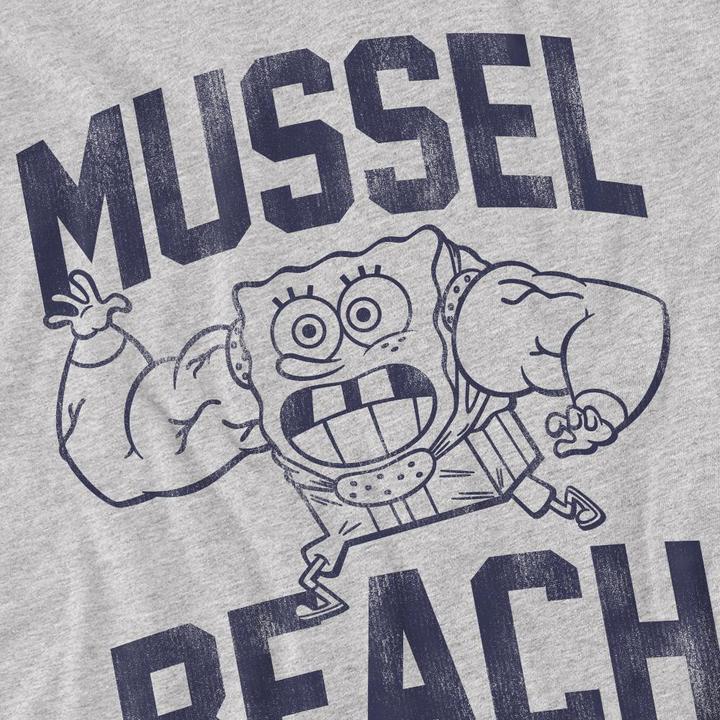 Produktbild Spongebob Squarepants Mussle Beach Lifting Team TShirt (S)