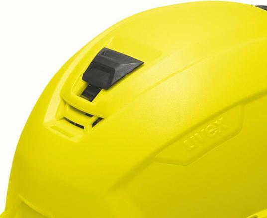 Actual product image Uvex Sports Safety helmet uvex pronamic 9731131 yellow with vents (65 cm)