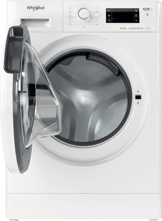 Actual product image Whirlpool FWDG 861483E WV EU N Washer Dryer Freestanding Front Loader D (6 kg, Left)