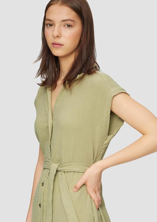 Image du produit s.Oliver Kleid Ärmelloses Hemdblusenkleid mit Bindegürtel (32)