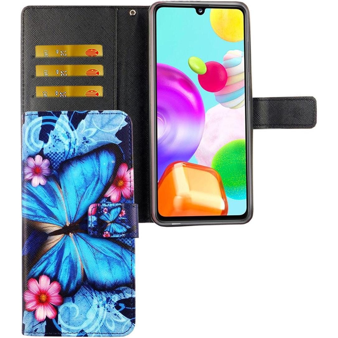 Thumbnail - König Design Hülle Handy Schutz für Samsung Galaxy A41 Case Cover Tasche Wallet Etui Bumper (Samsung Galaxy A41), Smartp...