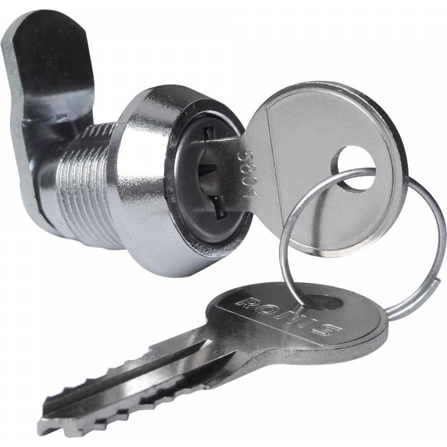 Triton Chiusura a cuneo, Accessori per armadio rack, Argento