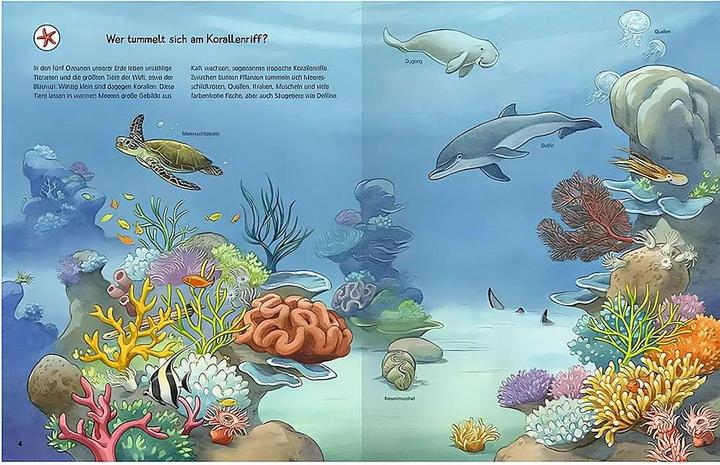 Actual product image Ravensburger Sticker booklet animals of the world