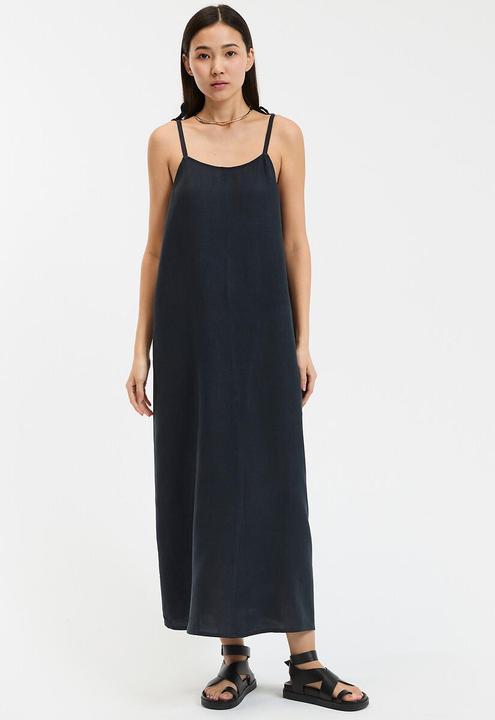 Actual product image La Redoute Collections Langes ausgestelltes Leinenkleid (L)
