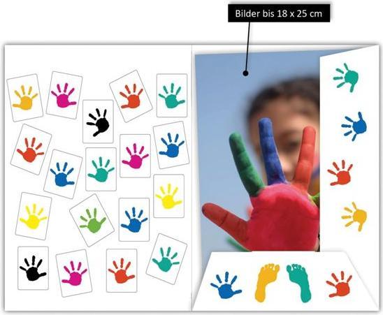 Produktbild Daiber 1x10 Flügelmappen Hände für max.Bildformat 18x25cm 13413 (1 x)