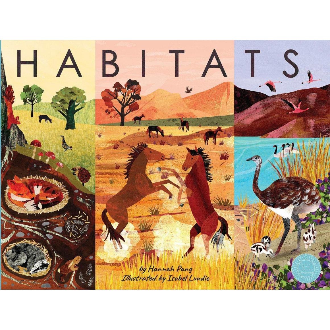 Habitats, Kinderbücher von Hannah Pang, Isobel Lundie