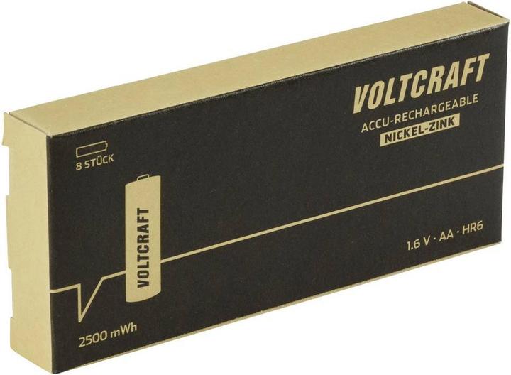 Produktbild Voltcraft VC-16044355 Mignon (8 Stk., AA, 1500 mAh)