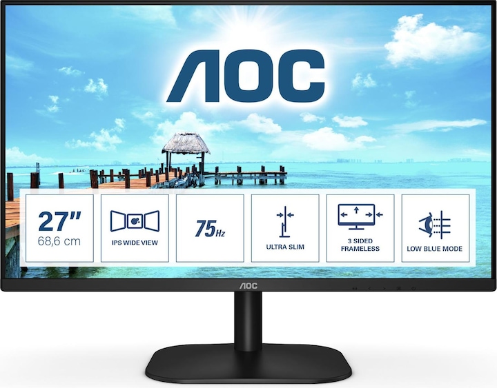 AOC 27B2H/EU (1920 x 1080 pixels, 27")