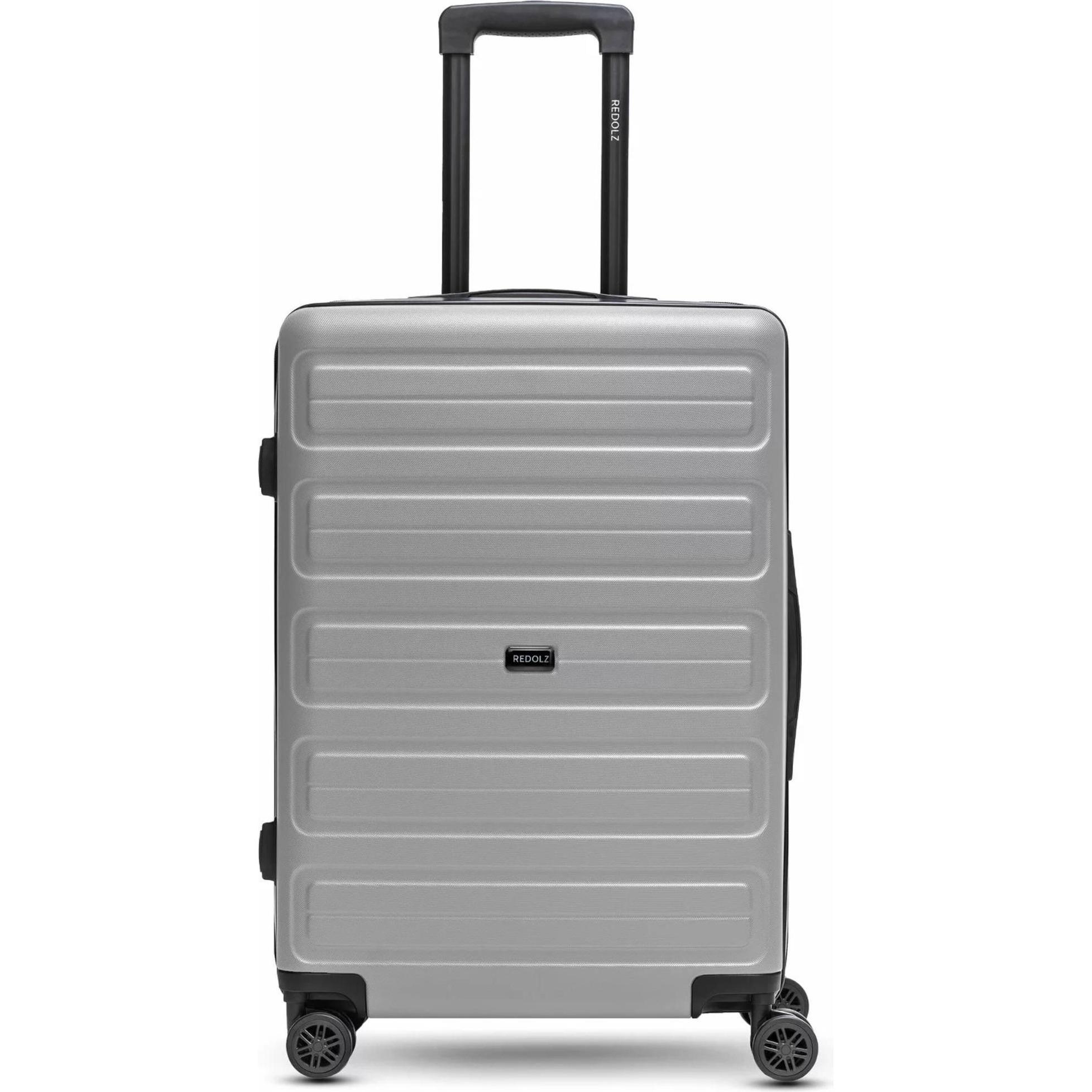 Redolz, Koffer, Essentials 08, Silber, (71 l, L (90 - 115l))
