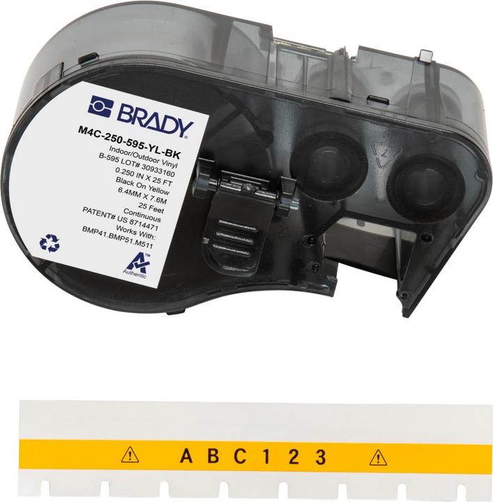 Image du produit Brady Étiquette BMP41/BMP51/BMP53/M511
