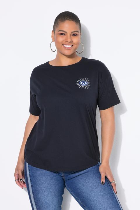 Produktbild Studio Untold T-Shirt, oversized, Glitter-Eye, Halbarm (42, 44)
