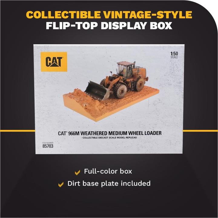 Image du produit Diecast Masters Caricatore a Ruote Cat 966M Serie Weathered