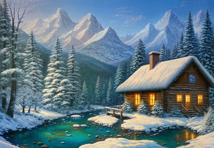 Produktbild Cherry Pazzi Puzzle 500 Teile - Wintergeflüster (500 Teile)