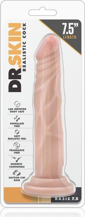 Actual product image Blush Dr. Skin â Realistischer Dildo mit Saugnapf â Beige