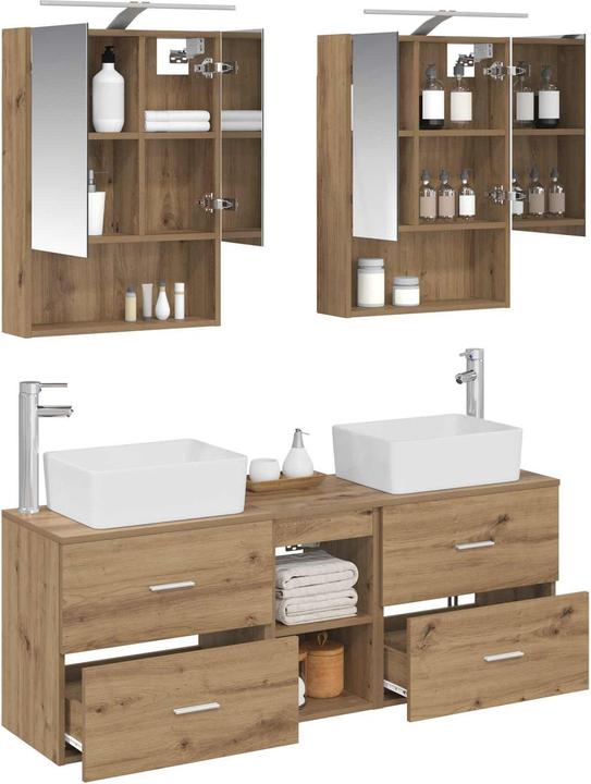 Produktbild vidaXL Badezimmer Set Modern