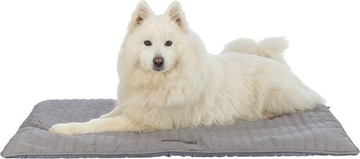 Actual product image Trixie Marley lying mat, square, 110 × 75 cm, grey (Cat, Dog)