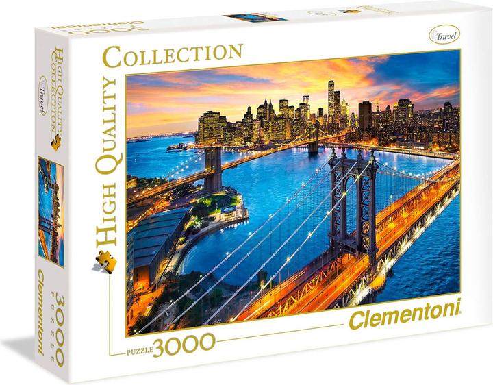 Image du produit Clementoni New York (3000 pièces)