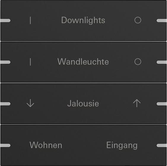 Productafbeelding Gira Tuimelschakelaar set 4f indiv. drukknop sensor 4 TS4 5034905