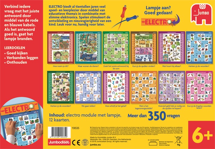 Productafbeelding Jumbo Electro Primair Groep 3 & 4 (Engels)