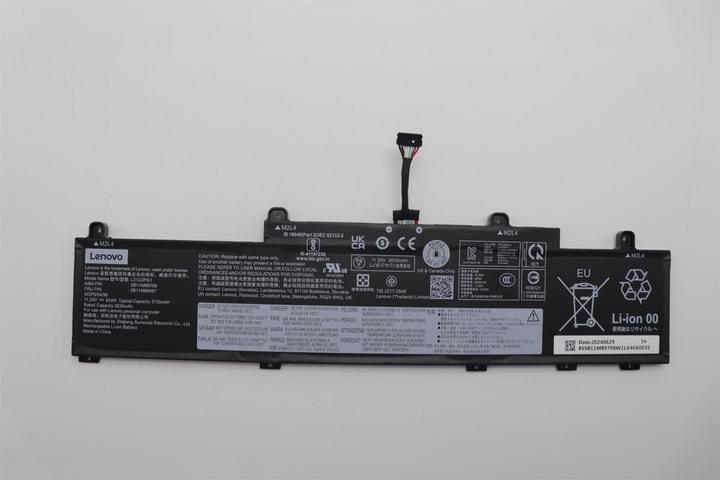 Produktbild Lenovo BATTERY Internal, 3c 42Wh (3 Zellen, 3735 mAh)