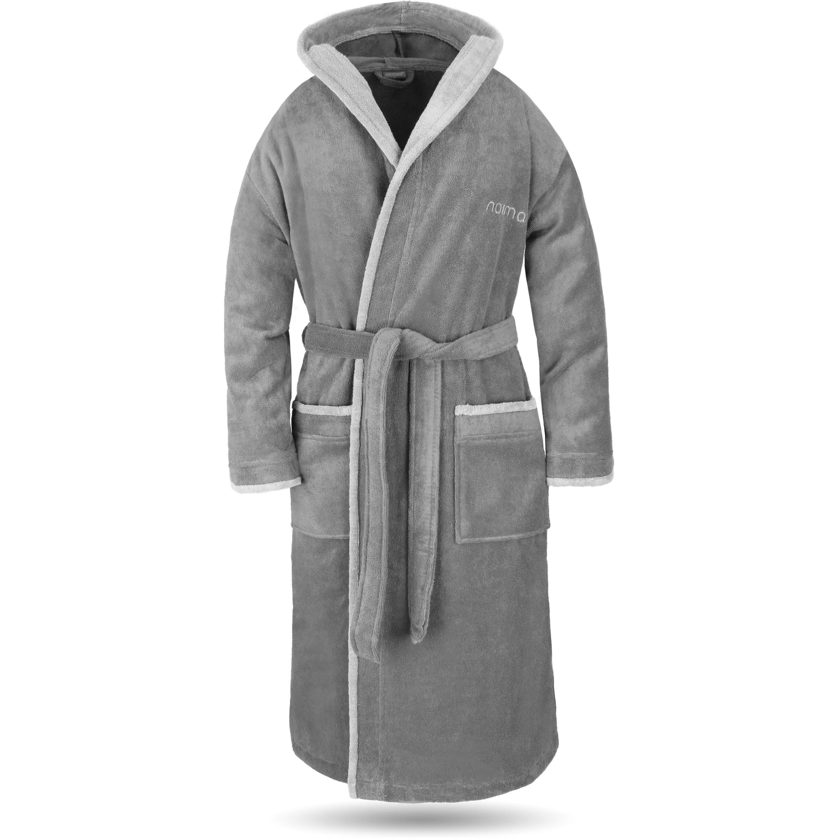 Normani, Bademantel, Unisex Baumwoll-Bademantel Rob (M)
