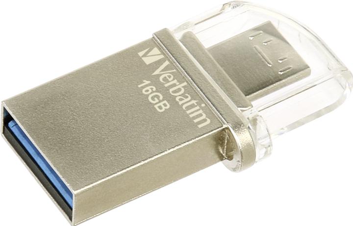 Image du produit Verbatim Store n Go OTG 16GB Micro Drive USB 3.0 (16 Go, USB-A)