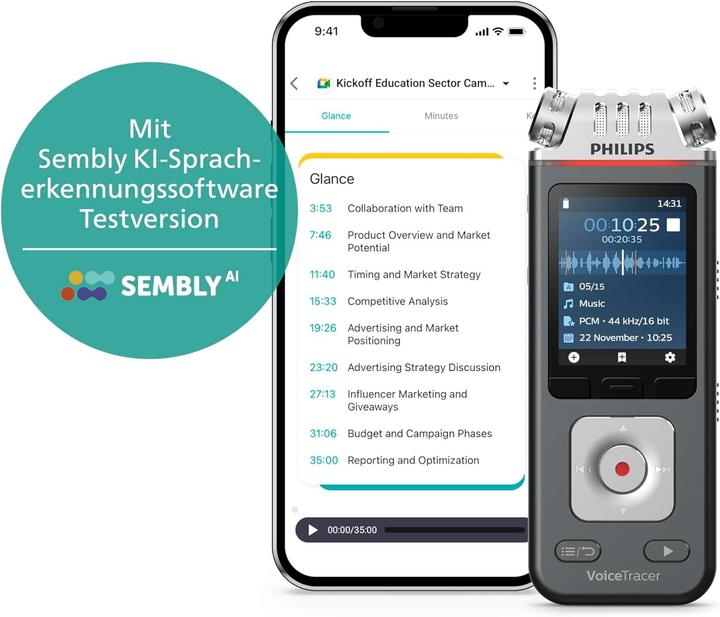 Actual product image Philips DVT6115 (8 GB)