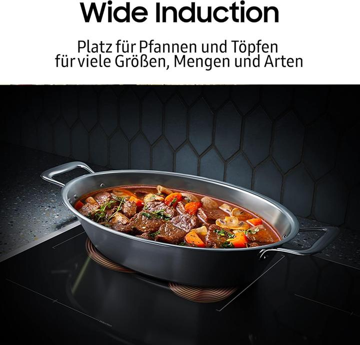 Produktbild Samsung NZ64B4015HK/U1 (59 cm, Induktionskochfeld)