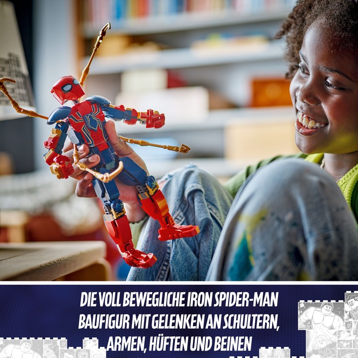 Actual product image LEGO Iron Spider-Man construction figure (76298, LEGO Marvel)