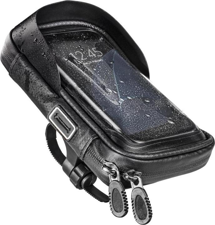 Produktbild Hama Handy Fahrrad-/Motorrad-Tasche, 360 Grad drehbar, wasserabweisend